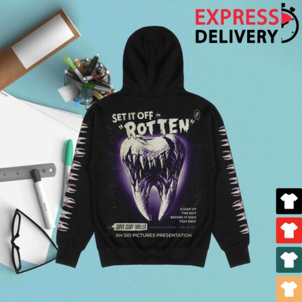 kenny Set It Off Merch Store Rotten Tooth Hoodie