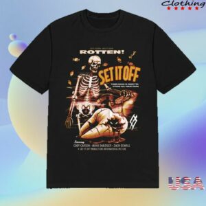 kenny Set It Off Merch Store Skeleton Movie Shirt