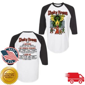 kenny Shaky Knees Festival Merch Dragon Raglan Lineup Tee0 kenny Shaky Knees Festival Merch Dragon Raglan Lineup Tee0