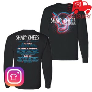 kenny Shaky Knees Festival Merch Shockwave Long Sleeve Lineup Tee0 kenny Shaky Knees Festival Merch Shockwave Long Sleeve Lineup Tee0