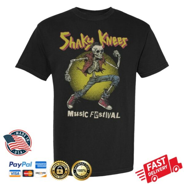 kenny Shaky Knees Festival Merch Store Skeleton Punk Lineup Shirts