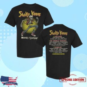 kenny Shaky Knees Festival Merch Store Skeleton Punk Lineup Shirtss kenny Shaky Knees Festival Merch Store Skeleton Punk Lineup Shirtss