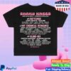 kenny Shaky Knees Festival Merch Store Womens Bunny Lineup Tee