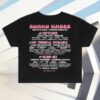 kenny Shaky Knees Festival Merch Womens Bunny Lineup Crop Tee