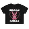 kenny Shaky Knees Festival Merch Womens Bunny Lineup Crop Tee0