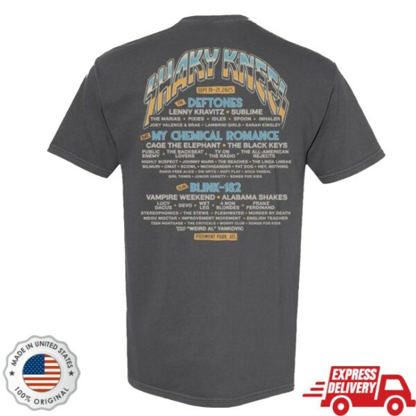 kenny Shaky Knees Festival Merrch Store Beetle Lineup Shirt