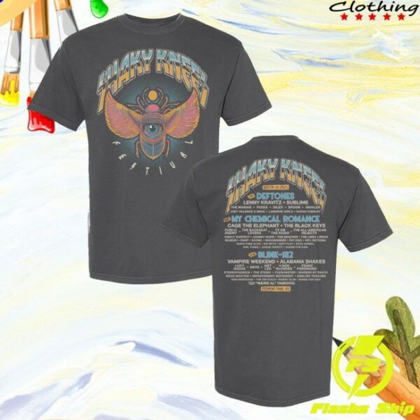 kenny Shaky Knees Festival Merrch Store Beetle Lineup Shirtss