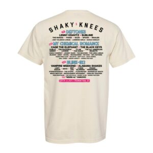 kenny Shaky Knees Festival Merrch Store Rabbits Lineup Shirt kenny Shaky Knees Festival Merrch Store Rabbits Lineup Shirt