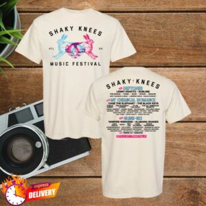 kenny Shaky Knees Festival Merrch Store Rabbits Lineup Shirts kenny Shaky Knees Festival Merrch Store Rabbits Lineup Shirts