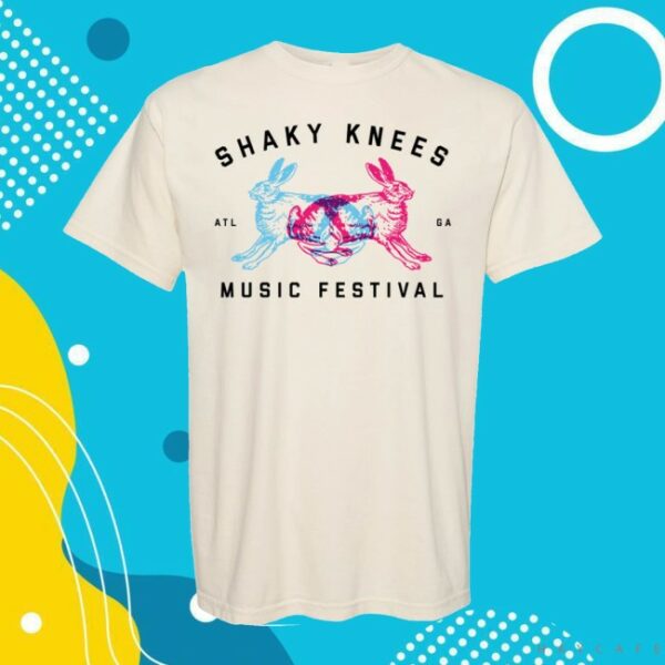 kenny Shaky Knees Festival Merrch Store Rabbits Lineup Shirtss