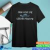 kenny Shark Robot Merch Store Men Love Me Leeches Fear Me Shirt