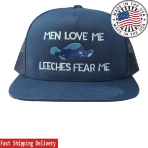 kenny Shark Robot Merch Store Men Love Me Leeches Fear Me Trucker Hat kenny Shark Robot Merch Store Men Love Me Leeches Fear Me Trucker Hat