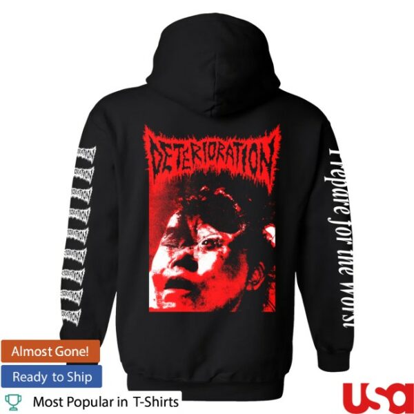kenny Shattered Dreams Productions Merch Deterioration Prepare For The Worst Pullover Hoodie