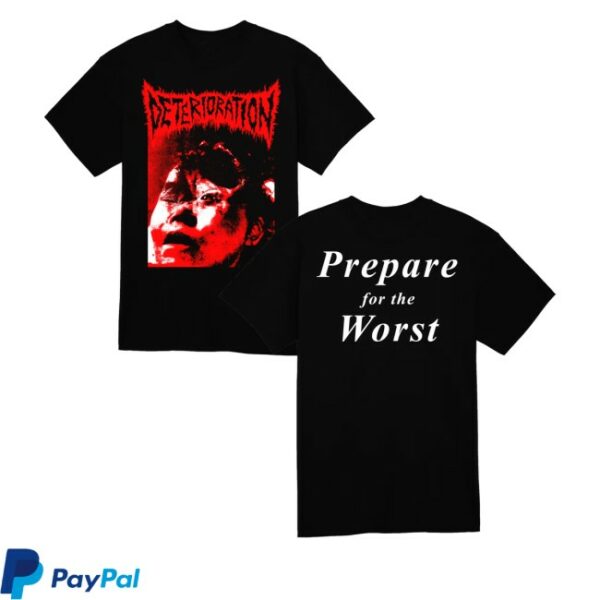 kenny Shattered Dreams Productions Merch Store Deterioration Prepare For The Worst Shirtss
