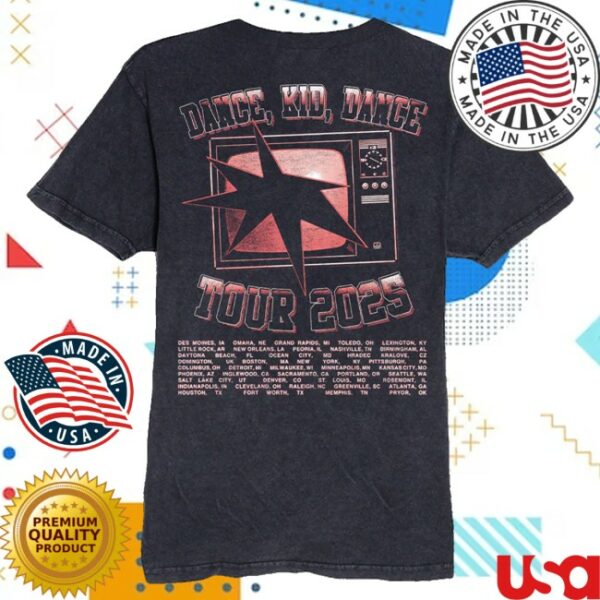 kenny Shinedown Merch Dance Kid Dance Tour Photo Shirt