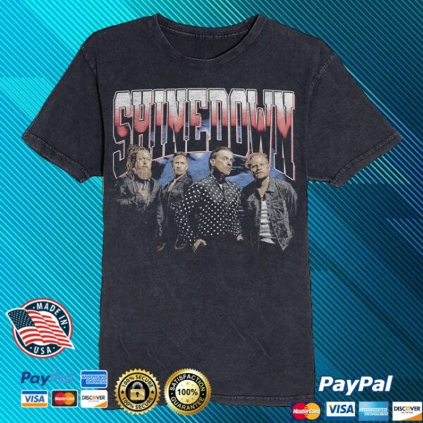kenny Shinedown Merch Dance Kid Dance Tour Photo Shirt1