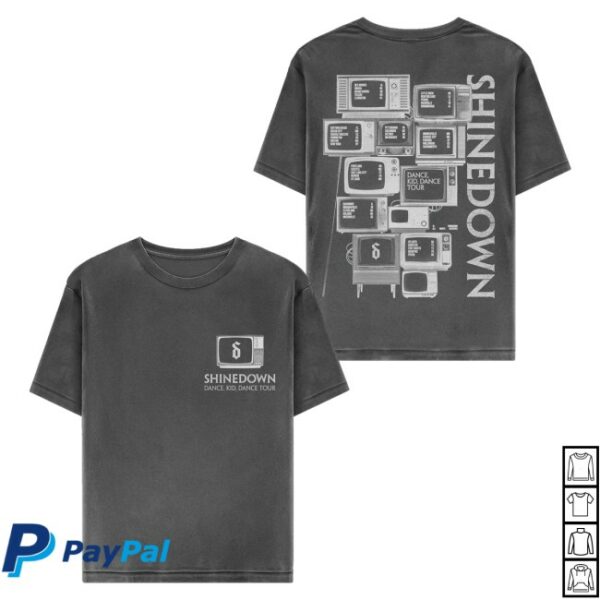 kenny Shinedown Merch Dance Kid Dance Tour Tv Shirt1