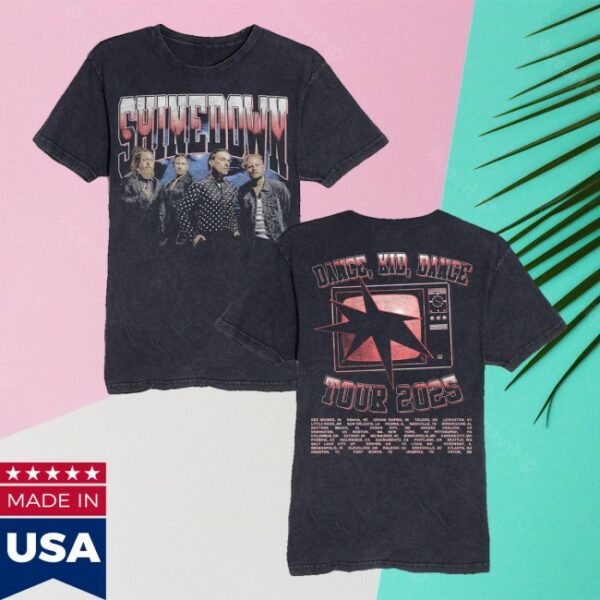 kenny Shinedown Store Dance Kid Dance Tour Photo Shirtss