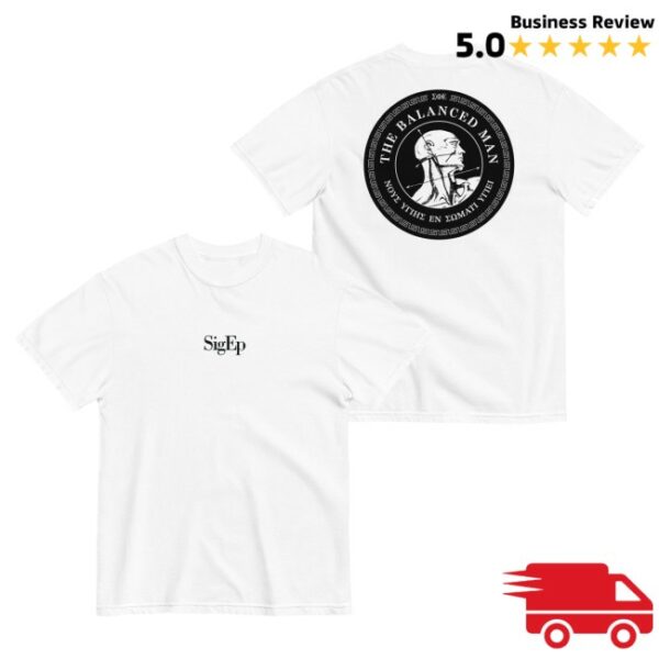 kenny Sigma Phi Epsilon Merch Sigep Balanced Man Shirt In White0
