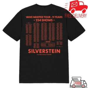 kenny Silverstein Merch Warped Ii Years Tee