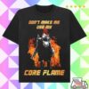 kenny Skibidi Toilet Merch Core Flame Unisex Tee