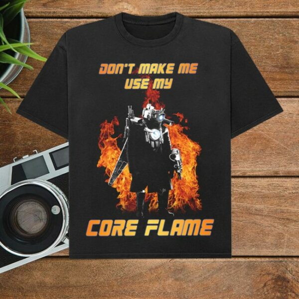 kenny Skibidi Toilet Merch Store Core Flame Unisex Tee