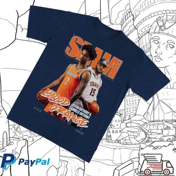 kenny Slam Goods Merch Store Slam Cover Kiyan Carmelo Anthony Shirts