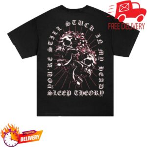 kenny Sleep Theory Merch Store Dual Skulls Shirt Blacks kenny Sleep Theory Merch Store Dual Skulls Shirt Blacks