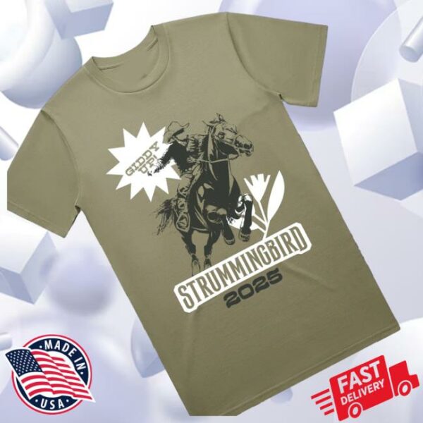 kenny Strumming Bird Merch Shop Store SStrummingbird Giddy Up Shirts