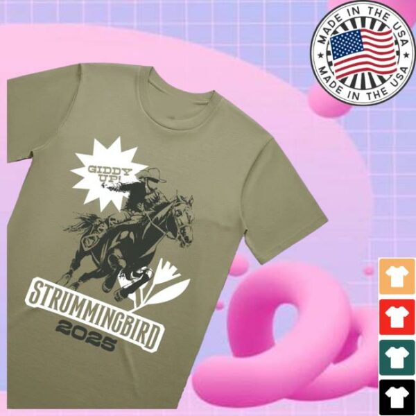 kenny Strumming Bird Merch Shop Store SStrummingbird Giddy Up Shirtw