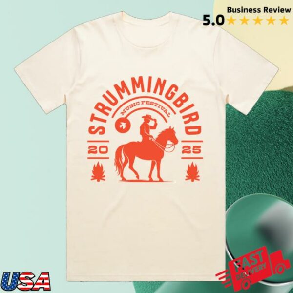 kenny Strumming Bird Merch Shop Store Strummingbird Arch Shirt