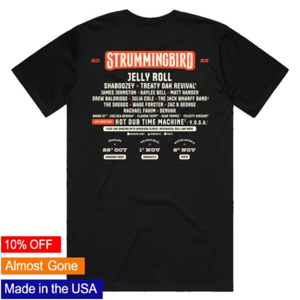 kenny Strummingbird Merch Strummingbird Tour Tee0