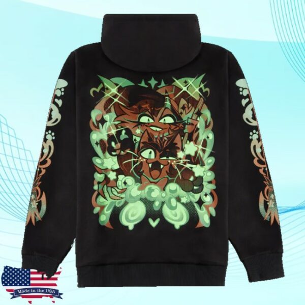 kenny Stylish Occult Merch Store Midnight Haunting Pullover Hoodie
