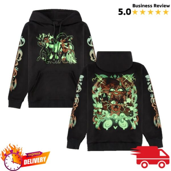 kenny Stylish Occult Merch Store Midnight Haunting Pullover Hoodiess