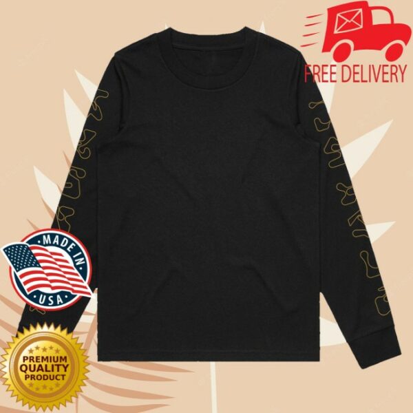 kenny Sub Focus Merch Black Contact Long Sleeve Shirt