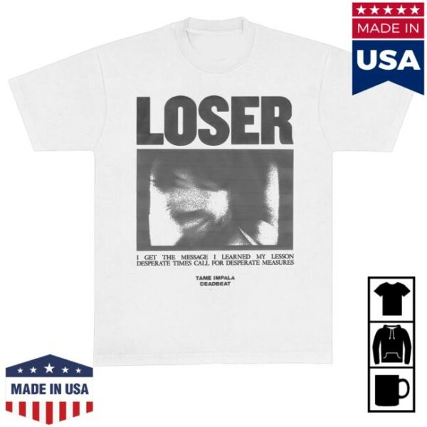kenny Tame Impala Merch Shop Deadbeat Loser Shirt