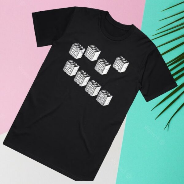 kenny The Beta Band Merch Store Blocks Black Shirts