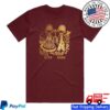 kenny The Beta Band Merch Store Holding Hands Burgundy Shirt