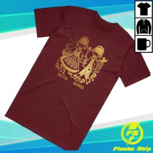 kenny The Beta Band Merch Store Holding Hands Burgundy Shirts kenny The Beta Band Merch Store Holding Hands Burgundy Shirts