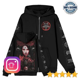 kenny The Blackcraft Cult Merch Shop Lilith Queen Of Demons Zip Up Hoodie Hoodie
