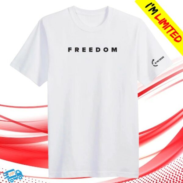 kenny The Charlie Kirk Show Store Freedom Tee