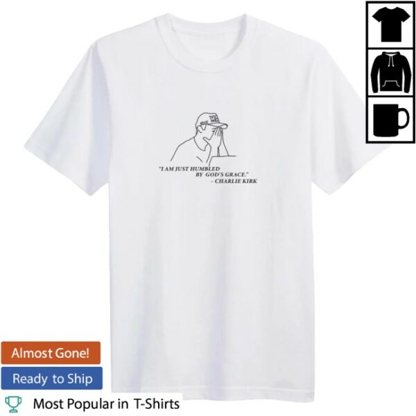 kenny The Charlie Kirk Show Store Gods Grace Tee