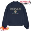 kenny The Favors Store Merch Navy Restless Little Heart Sweatshirt