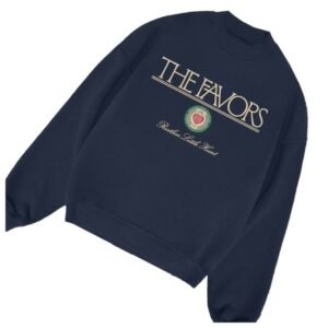 kenny The Favors Store Merch Navy Restless Little Heart Sweatshirts