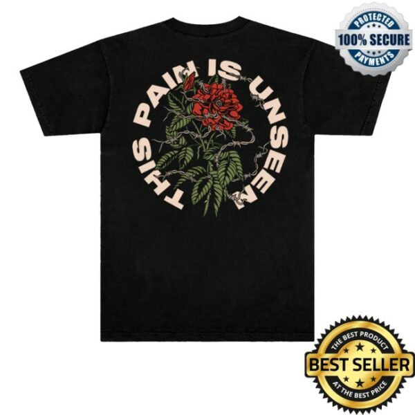 kenny The Ghost Inside Merch Store Rose Shirt