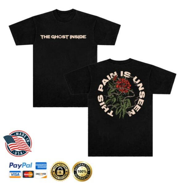 kenny The Ghost Inside Merch Store Rose Shirtss