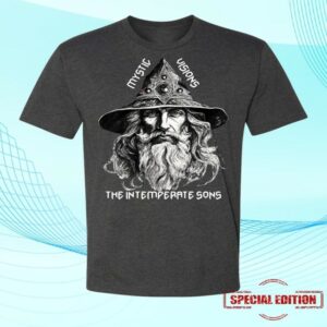 kenny The Intemperate Sons Merch Store Mystic Visions Charcoal Shirt kenny The Intemperate Sons Merch Store Mystic Visions Charcoal Shirt