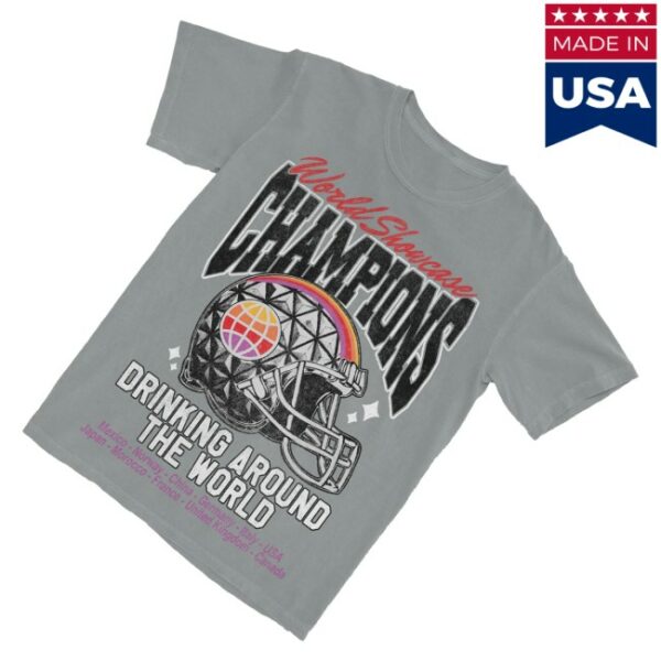 kenny The Lost Bros Merch World Showcase Champions Tee1