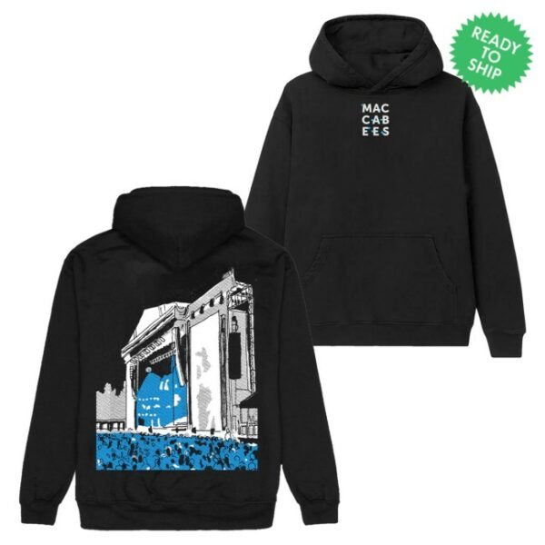 kenny The Maccabees Merch All Points East Black Hoodie0