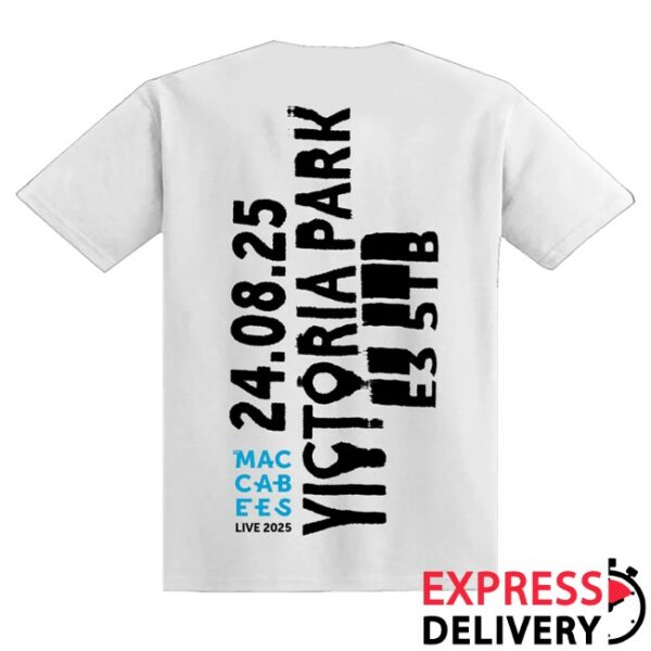 kenny The Maccabees Merch All Points East White Shirt